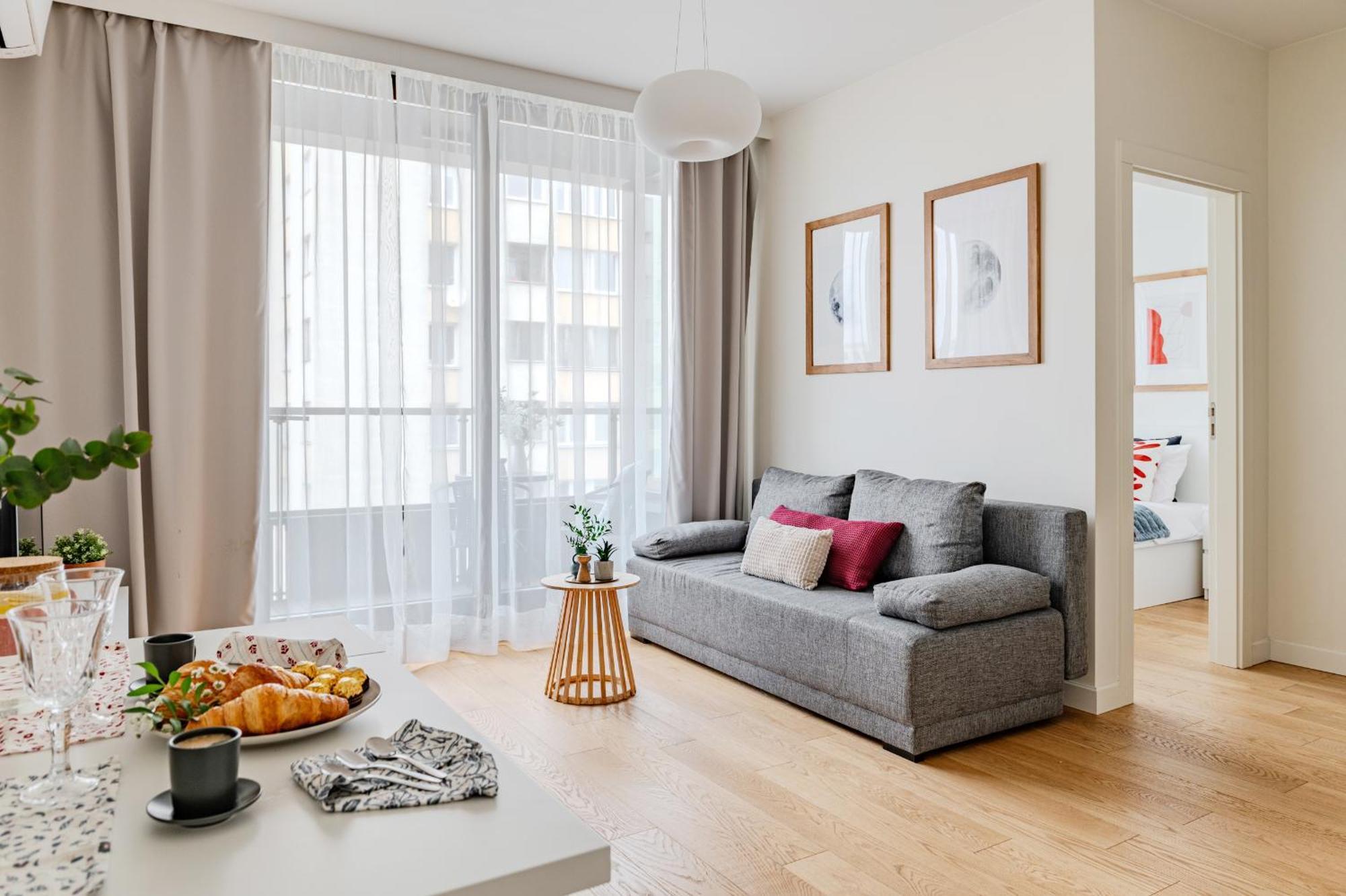 Powoli:Komfortowe, Jasne,Klima Apartment Warsaw Exterior photo